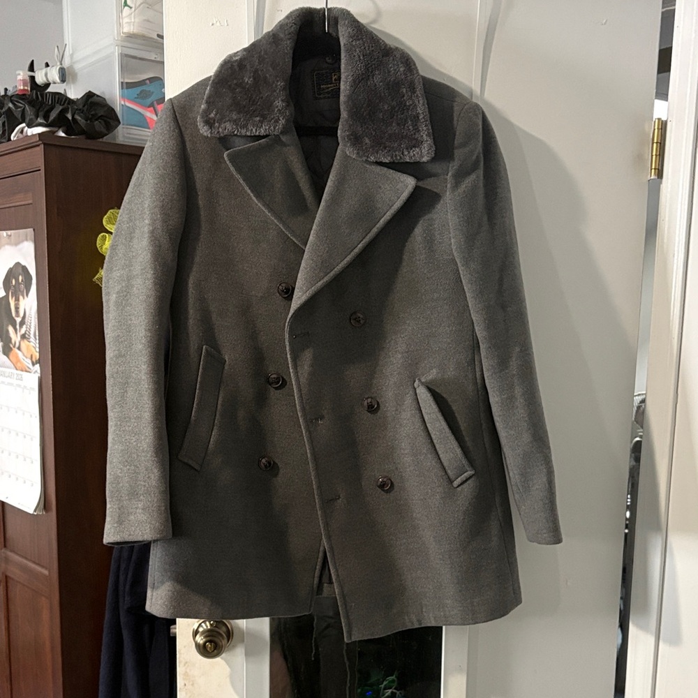 Gray Pea Coat